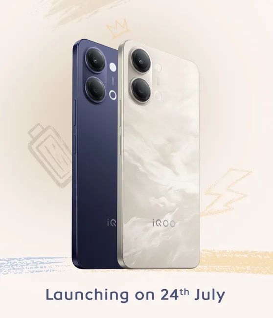 iQOO Z11 Lite colourways and back design showcased iQOO Z11 Lite colourways and back design showcased
