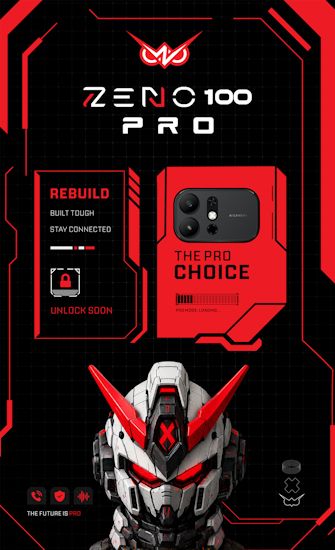 Itel Zeno 100 Pro design banner