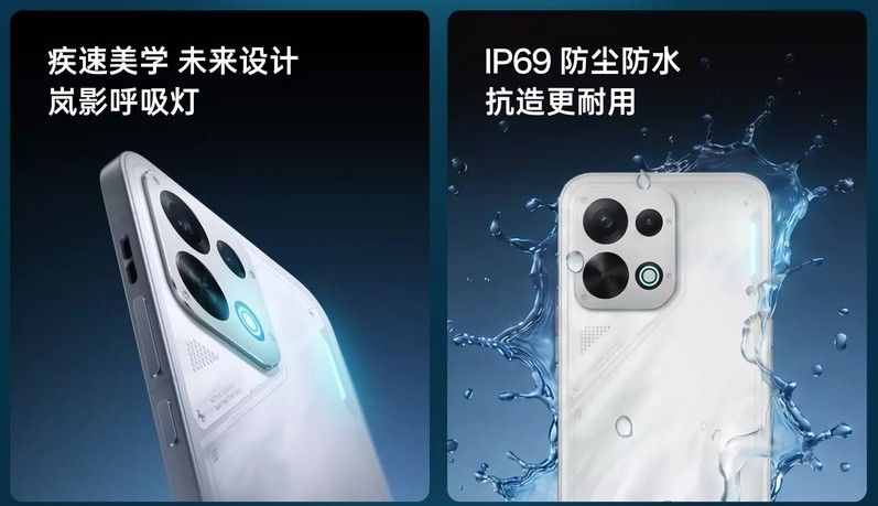 Oppo K15 smartphone from the back