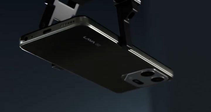 Lava Virat V1 5G back design showcased Lava Virat V1 5G back design showcased