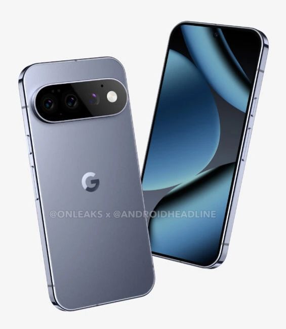 Pixel 11 Pro grey front and back design Pixel 11 Pro grey front and back design