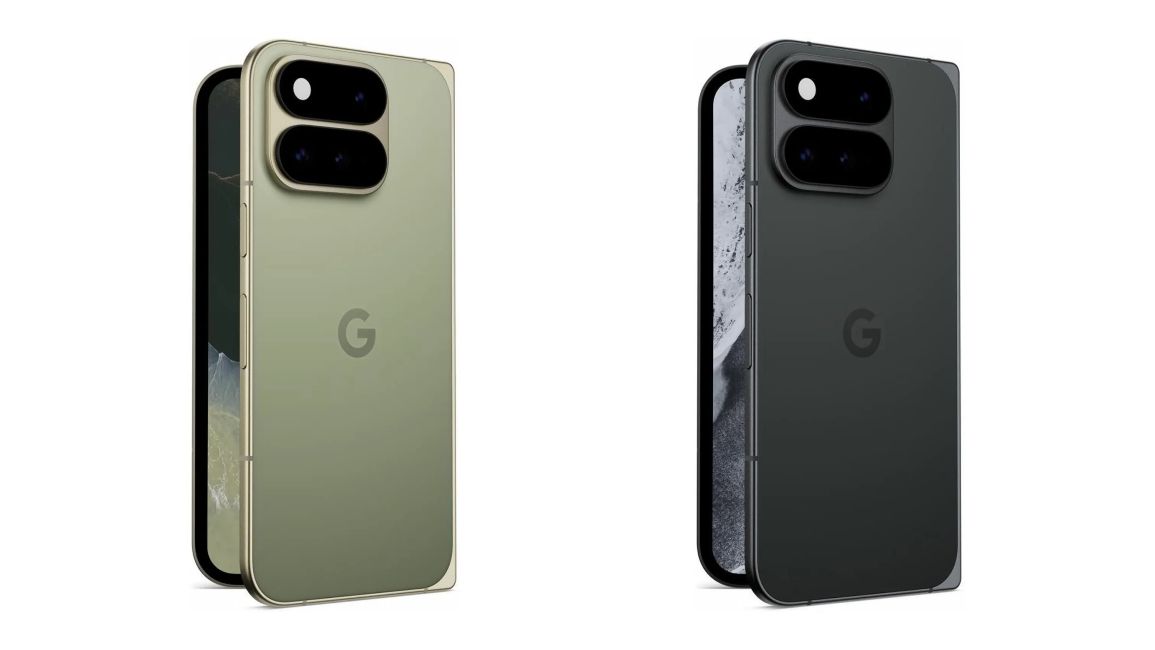 pixel 11 pro fold colours in olive and obsidian pixel 11 pro fold colours in olive and obsidian