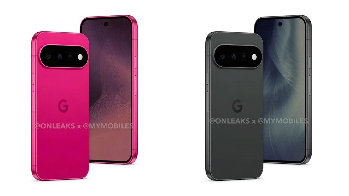 Google Pixel 11 in Fuchsia (left) and Midnight (right) Google Pixel 11 in Fuchsia (left) and Midnight (right)