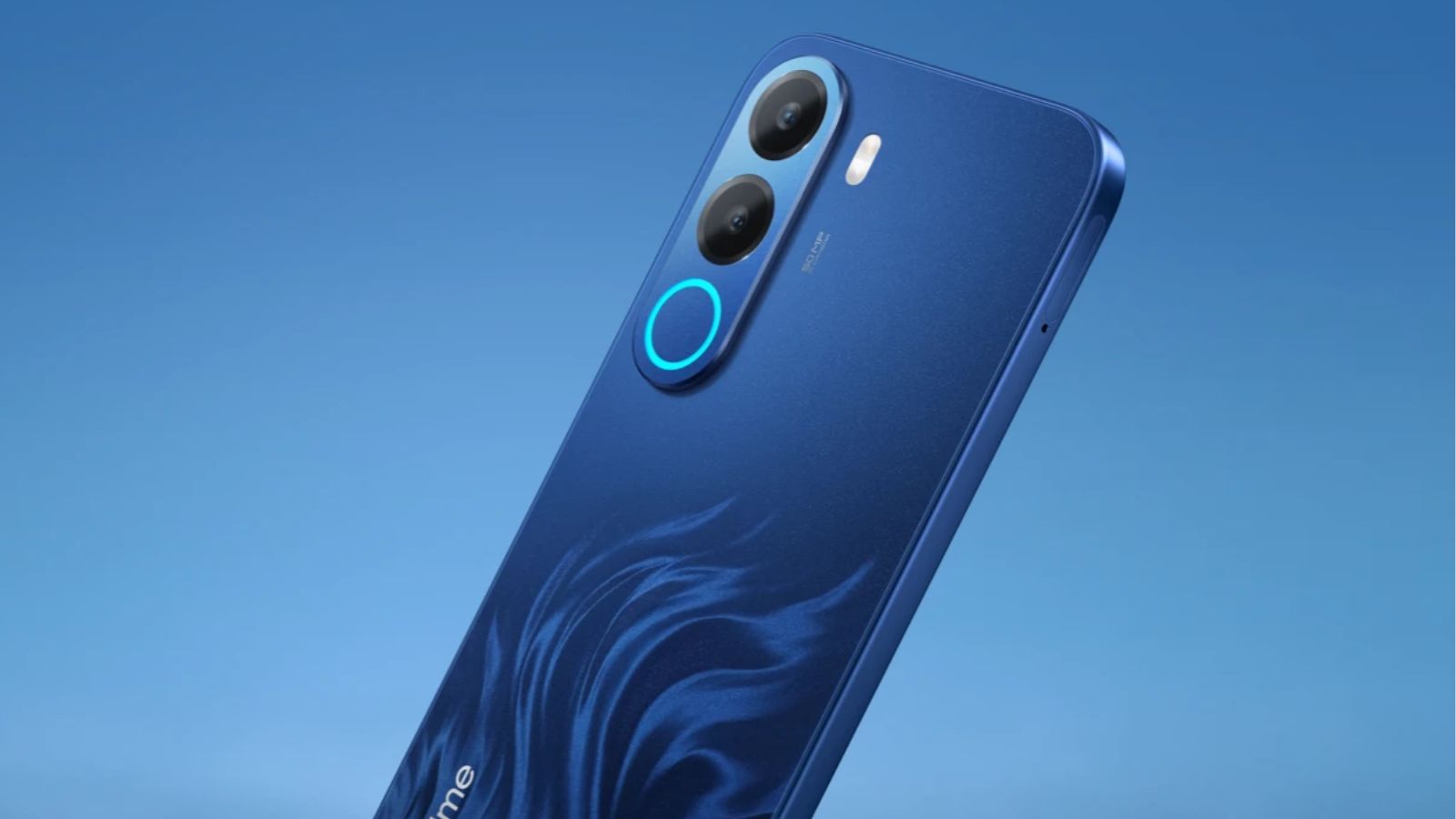 Realme C100x in Deepblue Tides colourway