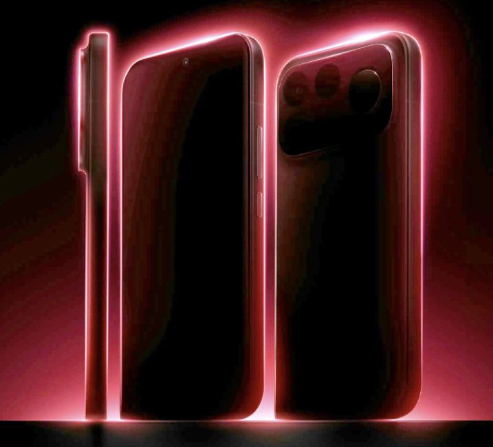Redmi K100 series design silhouette enhanced to showcased details