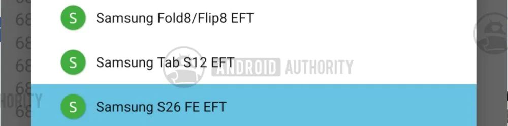Samsung Galaxy S26FE, Tab S12 and S26 FE appearance Samsung Galaxy S26FE, Tab S12 and S26 FE appearance