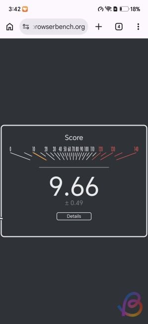 speedometer 3.1 score of snapdragon 6 gen 5 speedometer 3.1 score of snapdragon 6 gen 5