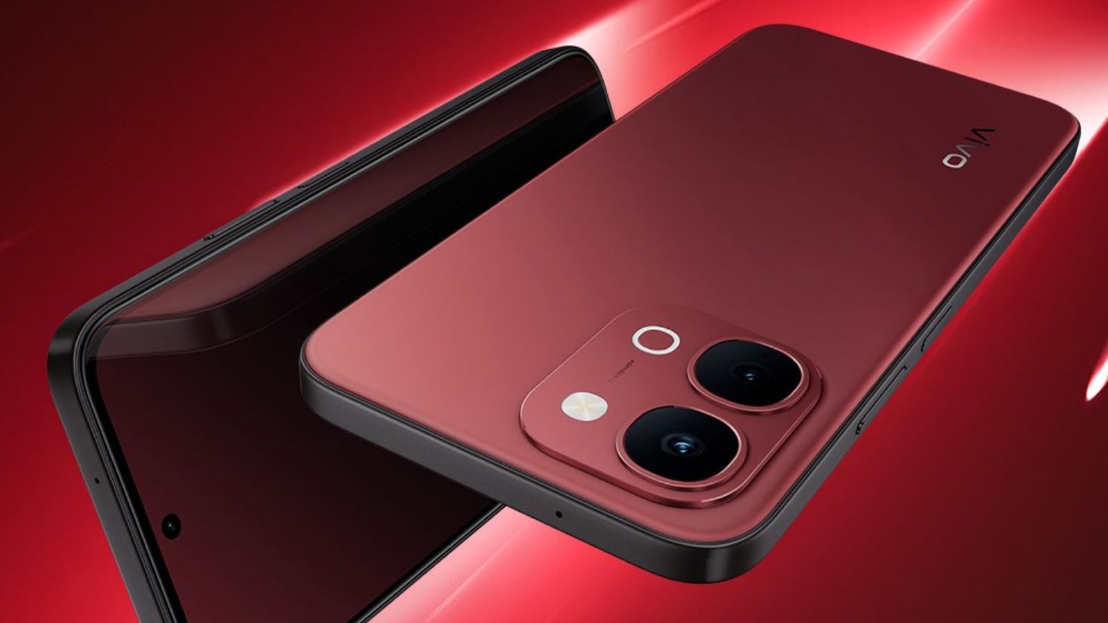 Vivo T5x 5G Fusion Red colourway