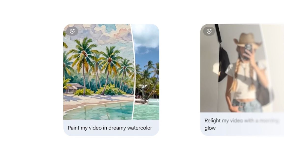 Google Photos Video Remix feature stylisation option