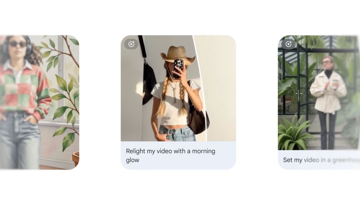 Google Photos Video Remix feature stylisation option