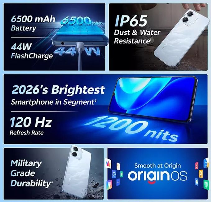 Vivo T5 Lite 5G specs and features