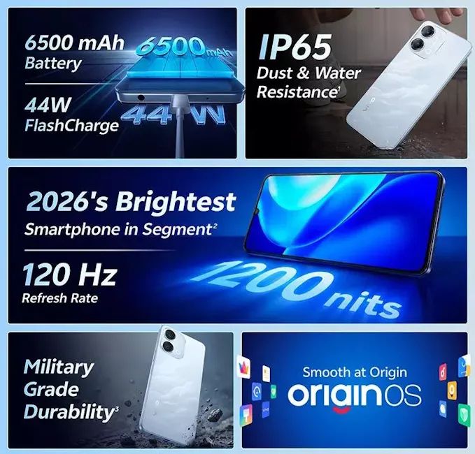 Vivo T5 Lite 44W 5G specs banner image Vivo T5 Lite 44W 5G specs banner image