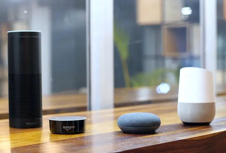 Smart speakers from Google and Amazon