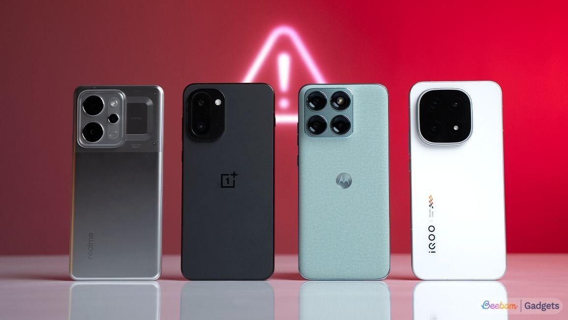 Budget Midrange phones in a lineup 