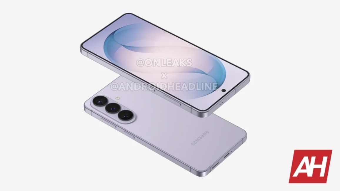 Samsung Galaxy S27 from the top front and back