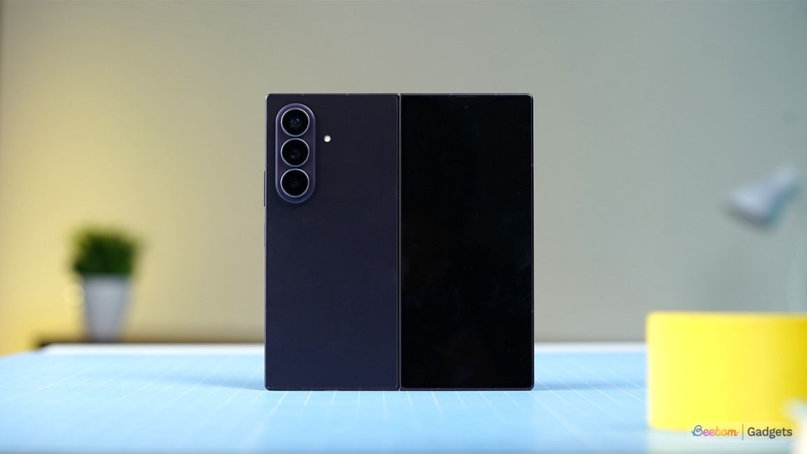 Galaxy Z Fold 8 Ultra Samsung Z Fold 8 Ultra Design Showcase when the phone is unfolded or in an open position