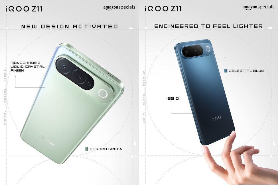 iQOO Z11 design for India