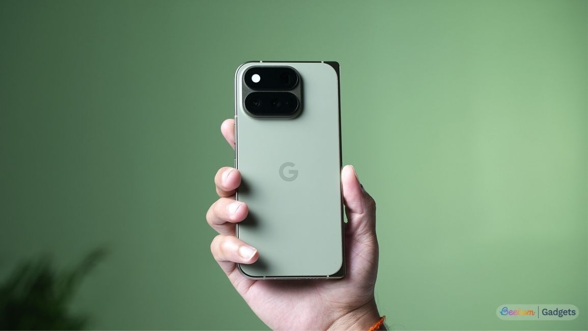 Hands on shot of the Pixel 11 Pro Fold 