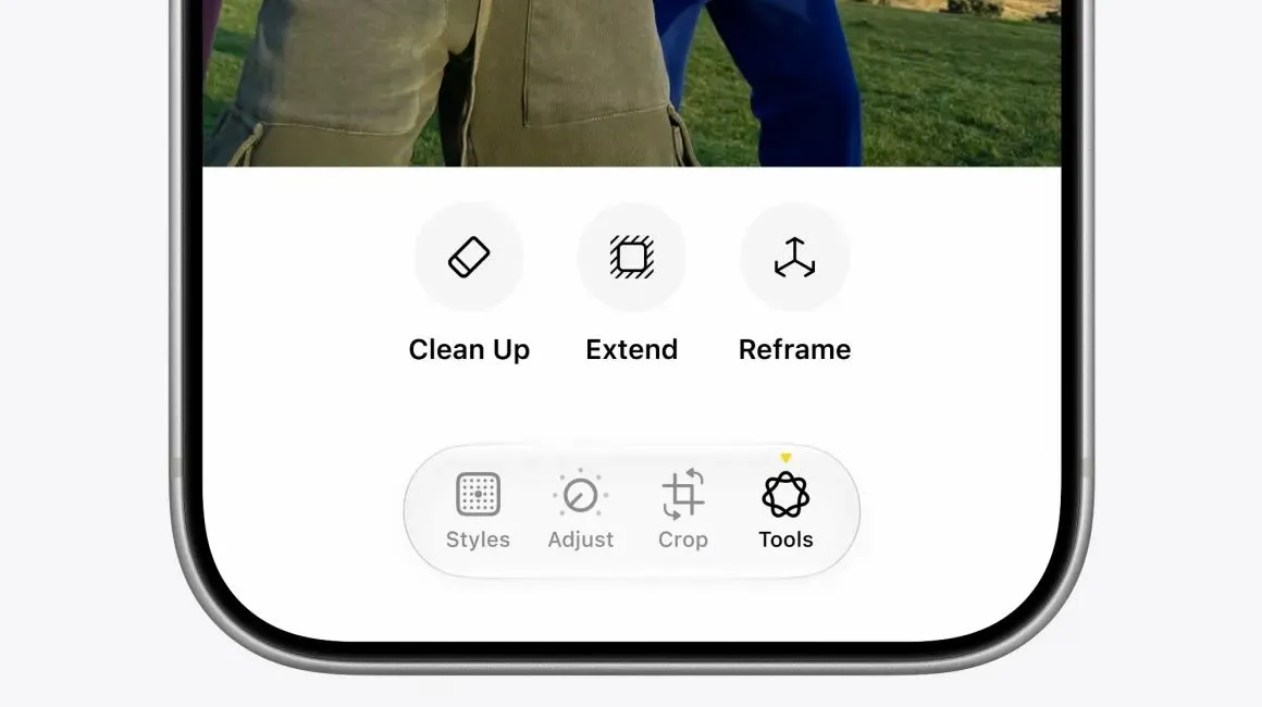 Apple Intelligence features in Photos app Apple Intelligence features in Photos app