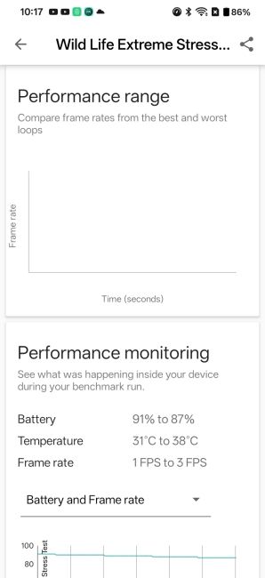OnePlus N6x 3D Mark Benchmark screenshot 2
