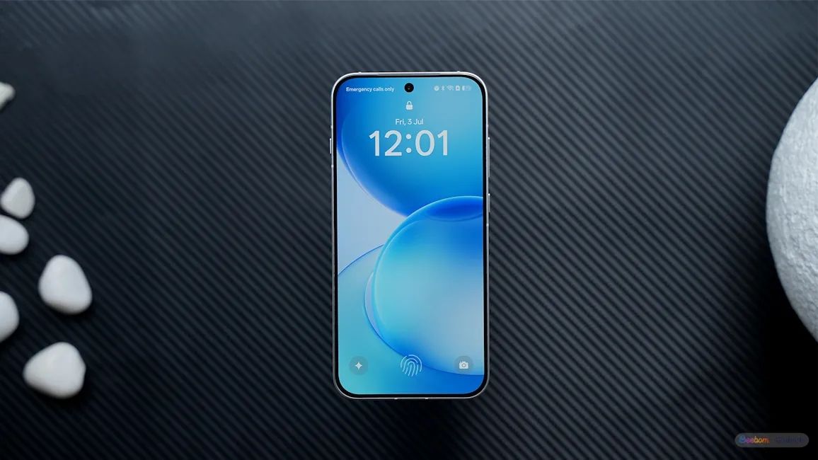 Oppo Reno 16 display showcase