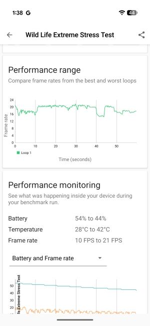 Pixel 11 Pro Fold 3D Mark 2 Benchmark screenshot 