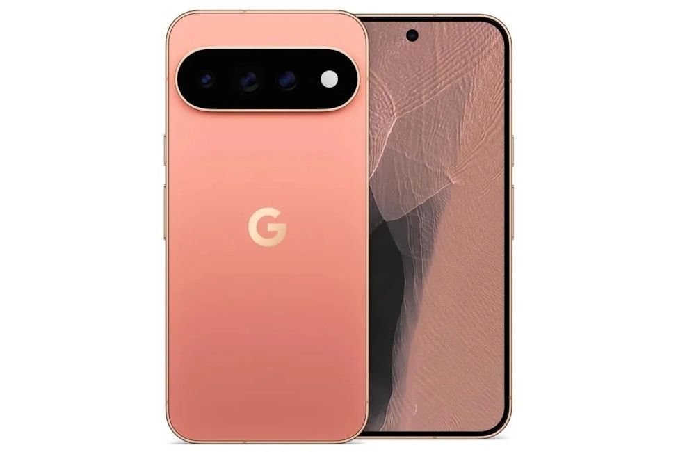 Pixel 11 Pro front and back design showcased in orange