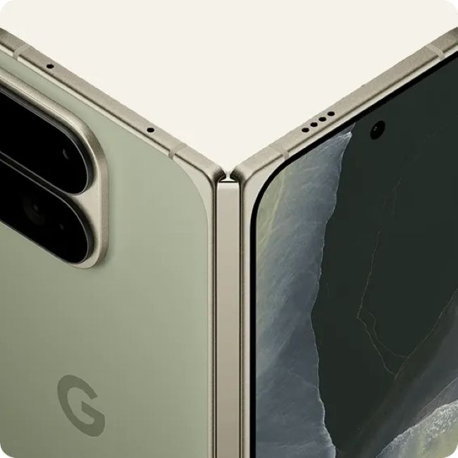 Google Pixel 11 Pro Fold hinge closeup