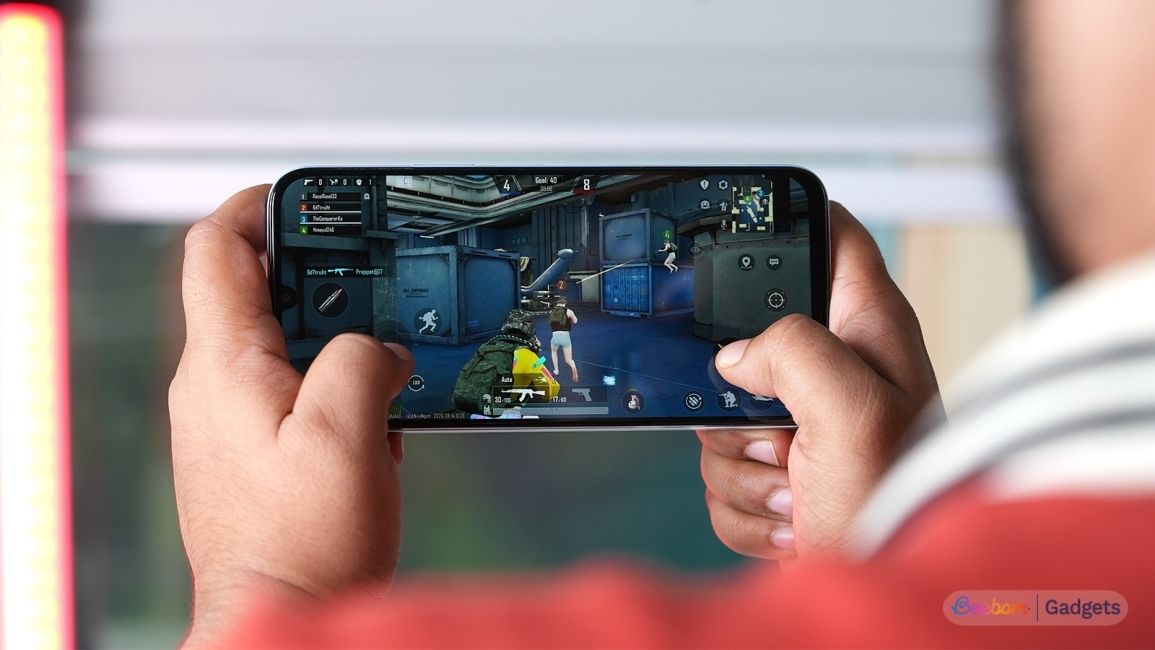 Playing BGMI on the OnePlus N6x