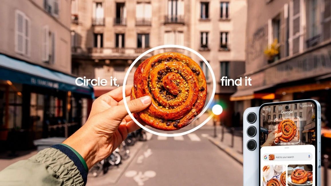Samsung Circle to Search feature