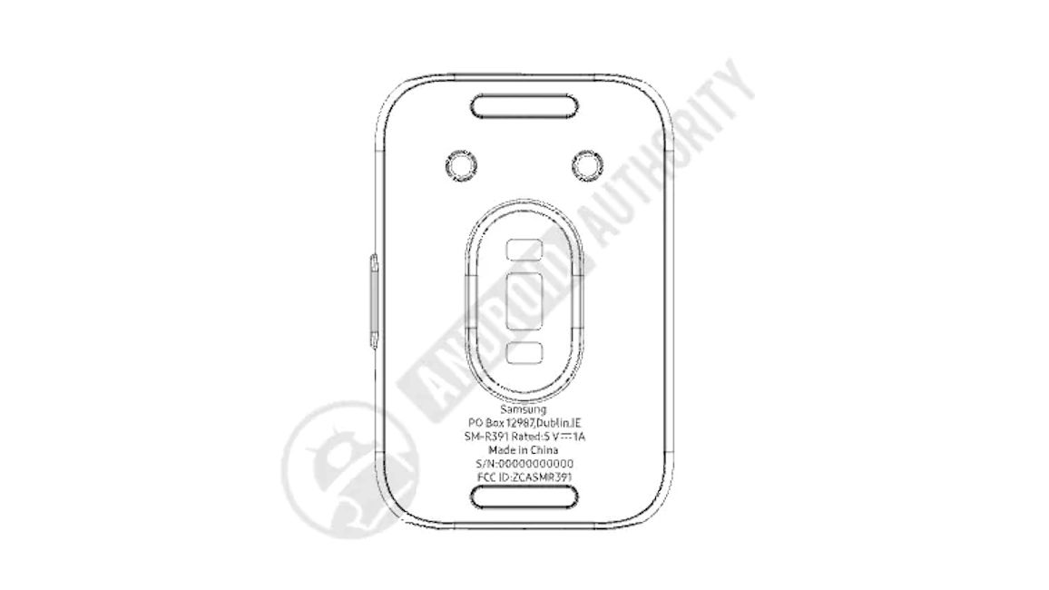 Alleged Samsung Galaxy Fit 4 rear render leaked online Alleged Samsung Galaxy Fit 4 rear render leaked online