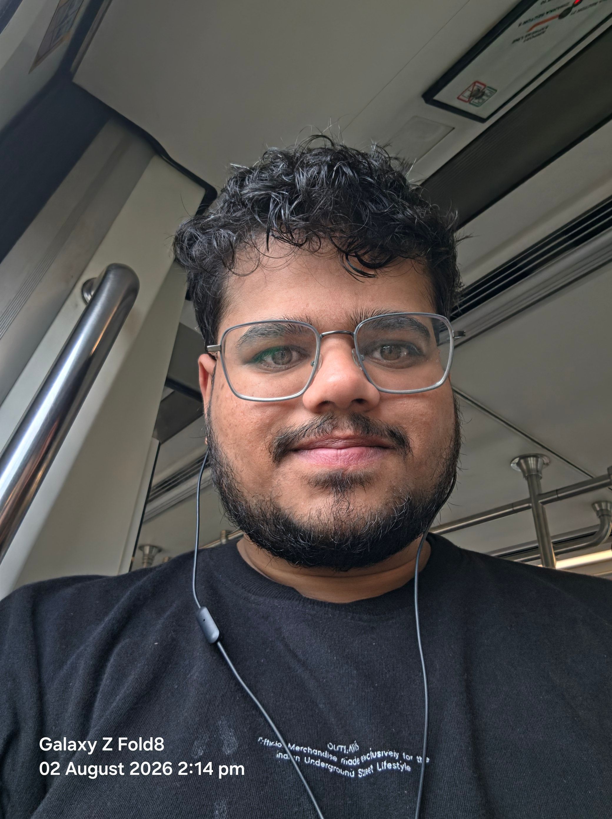 Samsung Galaxy Z Fold 8 Inner Screen Selfie Camera Shot 1