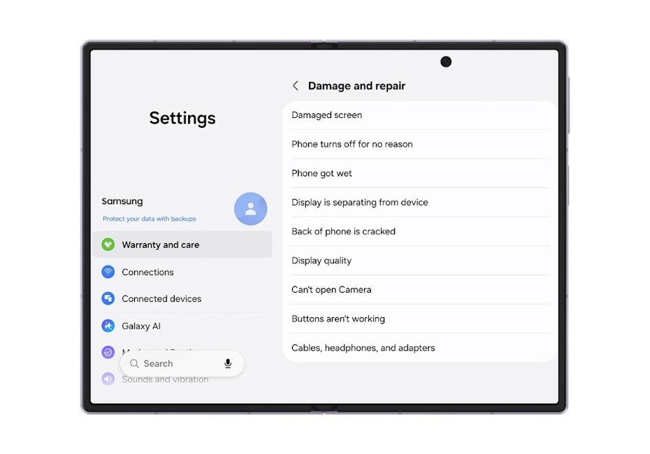 Warranty and Care Hub repair solutions Warranty and Care Hub repair solutions