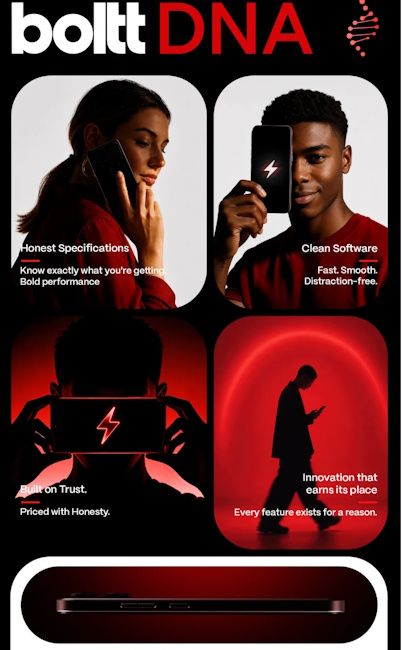Boltt smartphone key details