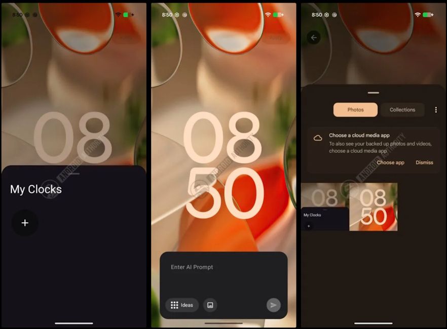 AI-generated Lock Screen clocks feature spotted for Android 17 AI-generated Lock Screen clocks feature spotted for Android 17