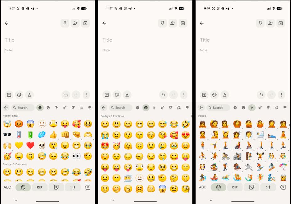 Android 17 3D emojis