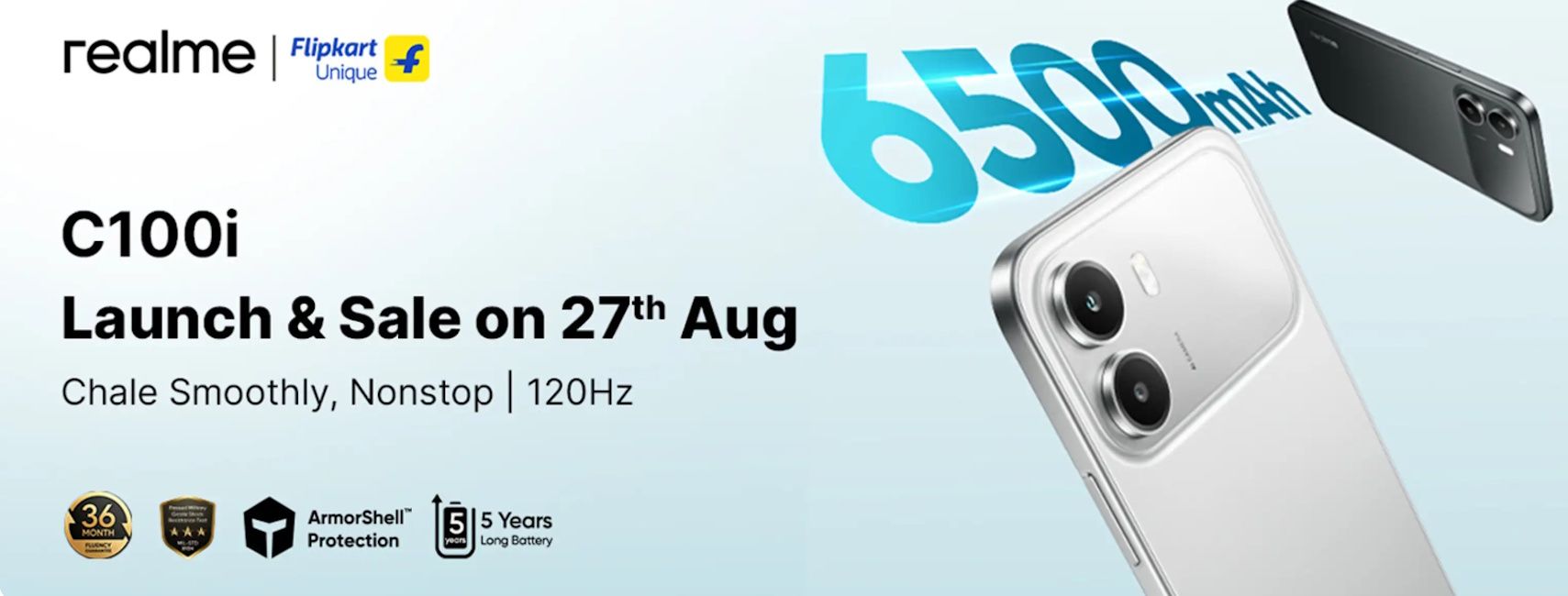 Realme C100i launch and sale date in India
