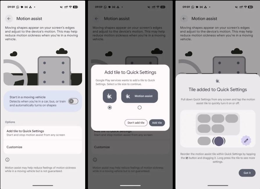 Motion Assist feature spotted on Pixel 10 Pro XL running Android 17