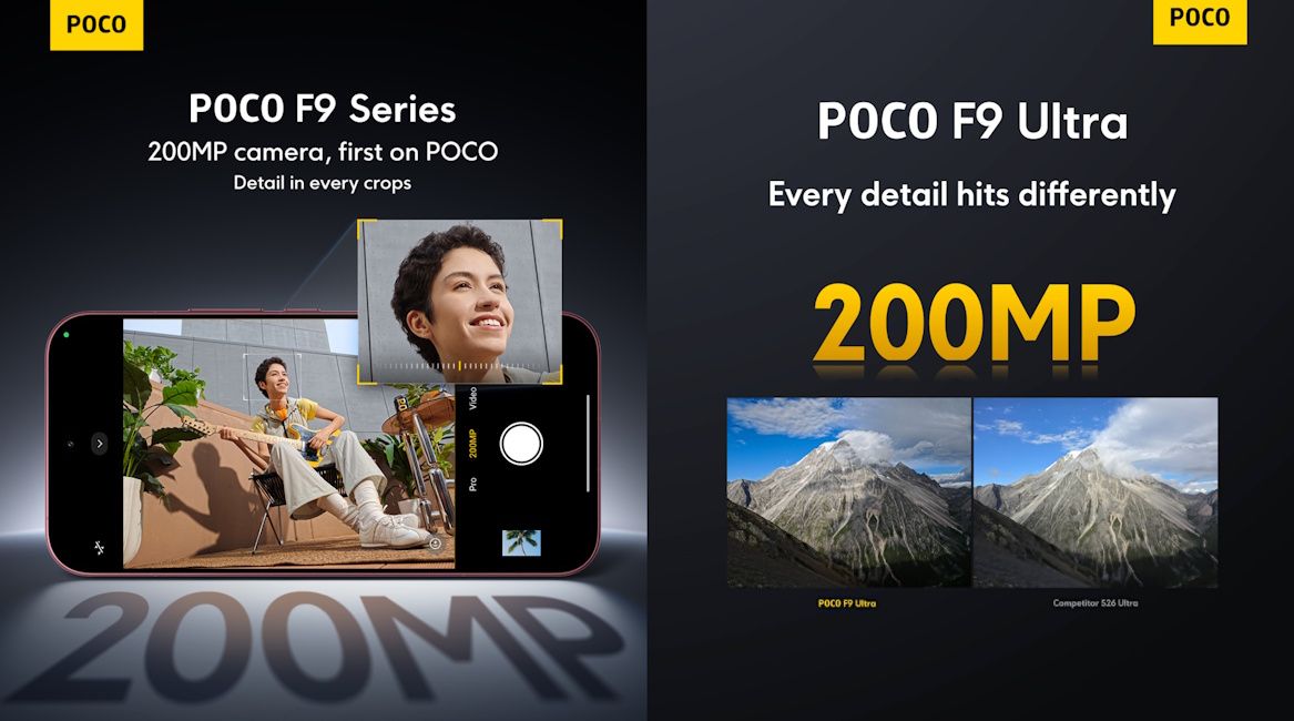 Poco F9 Pro and Poco F9 Ultra brings a 200 MP main camera Poco F9 Pro and Poco F9 Ultra brings a 200 MP main camera