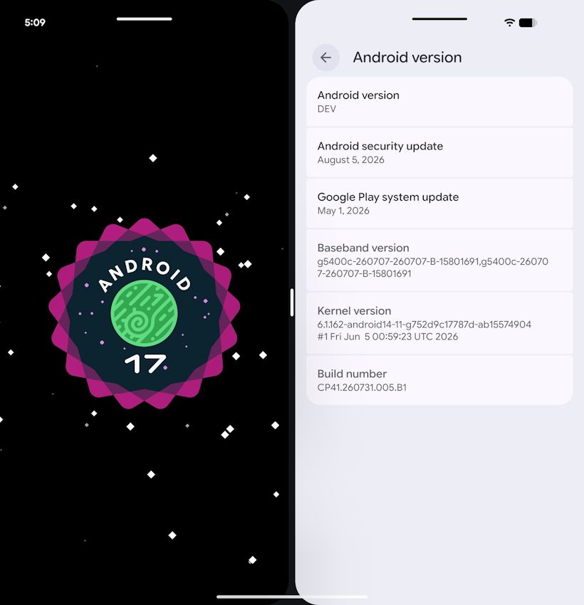 Android 17 QPR2 Beta 3 update build version details showcased