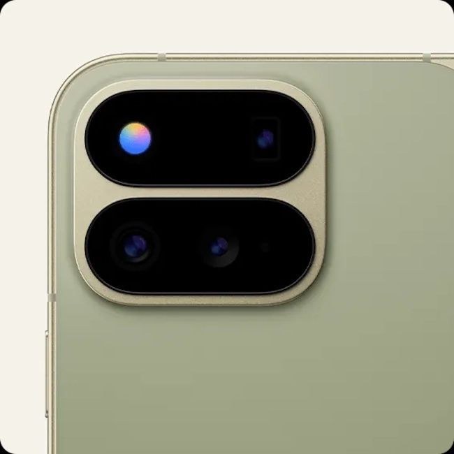 Google Pixel 11 Pro Fold from the back with Pixel Glow