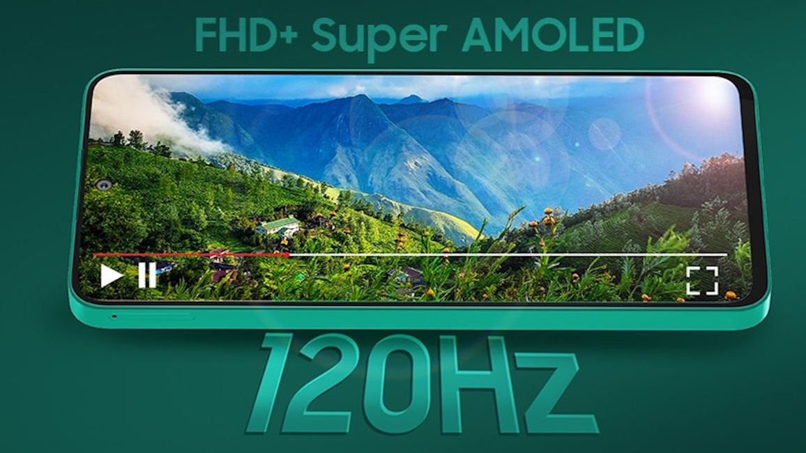 Galaxy F70 Pro display showcased Galaxy F70 Pro display showcased