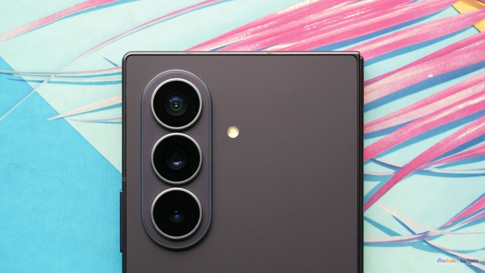 Galaxy Z Fold 8 Ultra close-up at the camera module