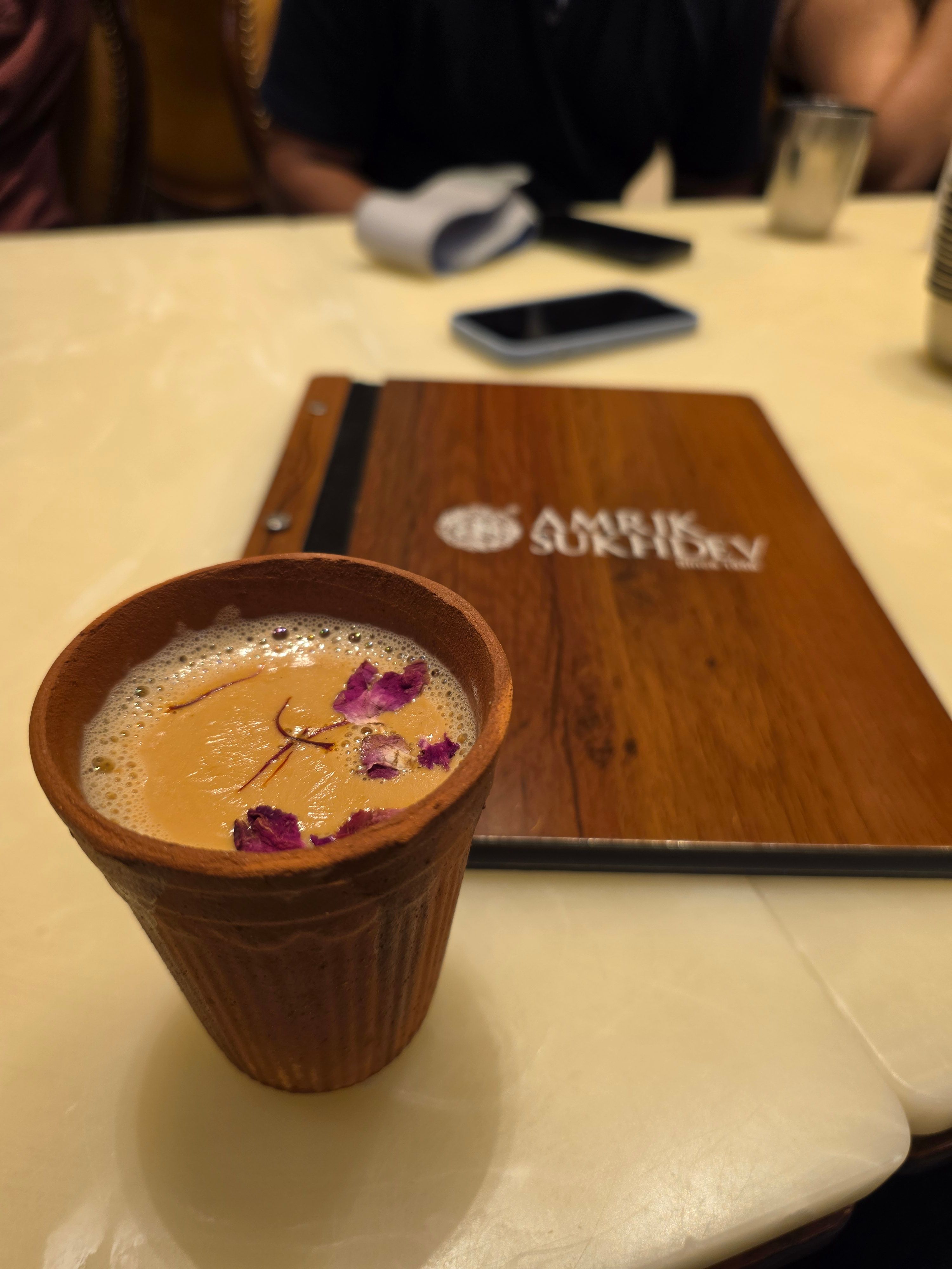 Galaxy Z Fold 8 Ultra main camera day time shot of tea
