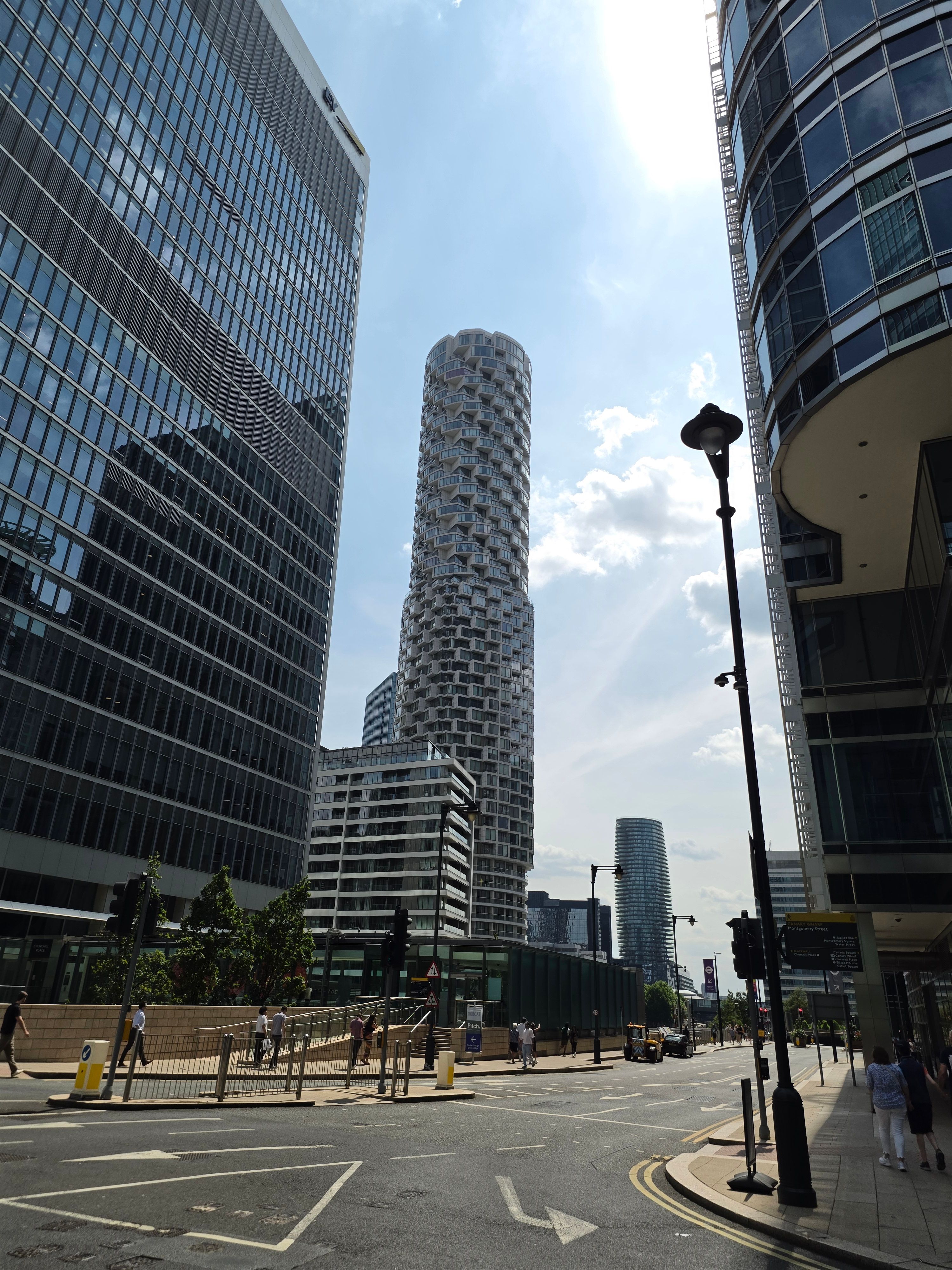Galaxy Z Fold 8 Ultra main camera day time shot of towers