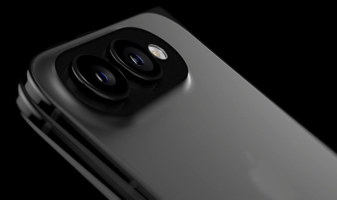 iPhone Ultra from the back with camera bump iPhone Ultra from the back with camera bump