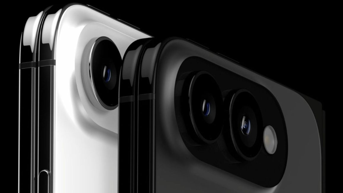 iPhone Ultra in white and back colourways closeup