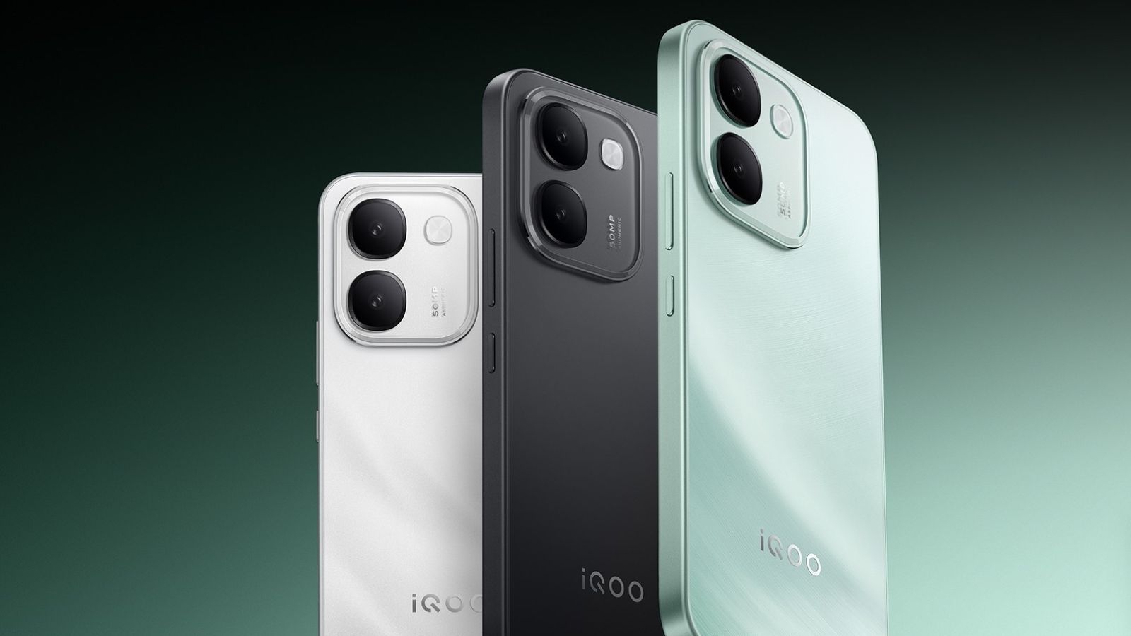 iQOO Z11S from the back in diffferent colours