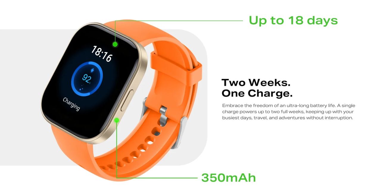 Infinix X Watch H5 Pro battery details Infinix X Watch H5 Pro battery details