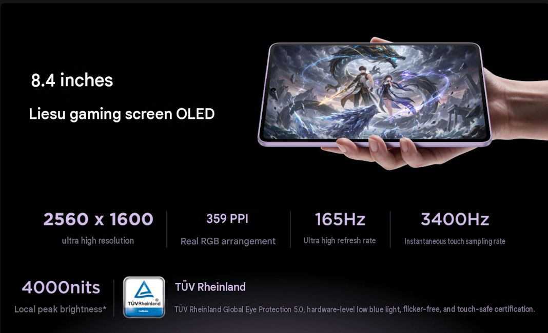 Lenovo Legion Y700 AI display details showcased